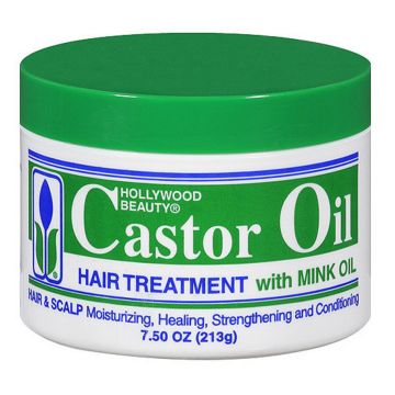 Hollywood Beauty Castor Oil Hair Treatment with Mink Oil 7.5 oz