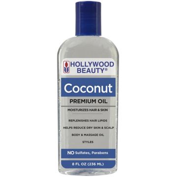 Hollywood Beauty Coconut Premium Oil 8 oz