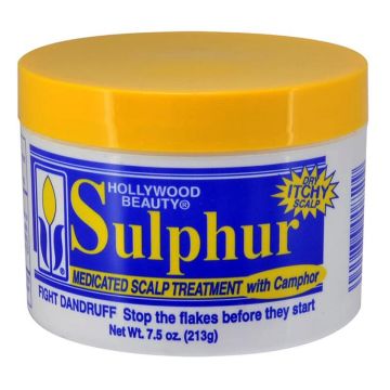 Hollywood Beauty Sulphur Medicated Scalp Treatment with Camphor 7.5 oz