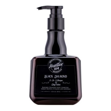 Hunter 1114 Black Diamond - 2 in 1 Shampoo and Body Wash 8.5 oz