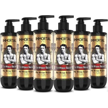 Immortal NYC One Million Dollars After Shave Balsam 16.9 oz [6 Pack]