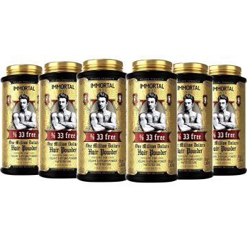 Immortal NYC One Million Dollars Hair Powder 1.06 oz [6 Pack]