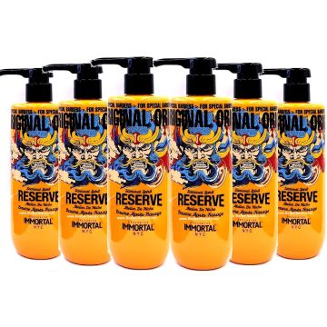 Immortal NYC Samurai Spirit Reserve Aftershave Balsam 16.9 oz [6 Pack]