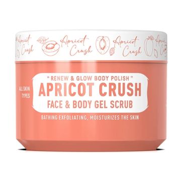 Immortal Infuse Apricot Crush Face & Body Gel Scrub 10.14 oz