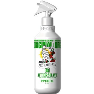 Immortal NYC Love Peace and Happiness Stay Blessed Aftershave 08 16.9 oz