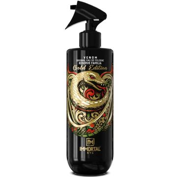 Immortal NYC Venom Reserve Eau De Cologne (Gold Edition) 16.9 oz