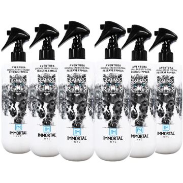 Immortal NYC Aventura Reserve Eau De Cologne 16.9 oz [6 Pack]