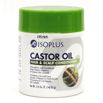 Isoplus Castor Oil Hair & Scalp Conditioner 5.25 oz