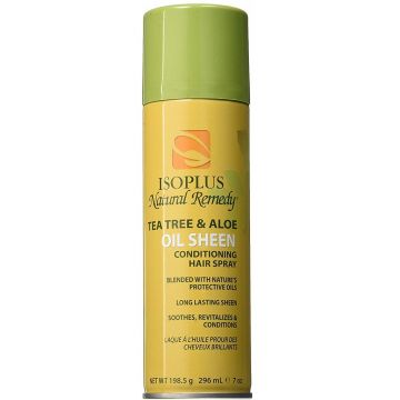 Isoplus Natural Remedy Tea Tree & Aloe Oil Sheen Spray 7 oz