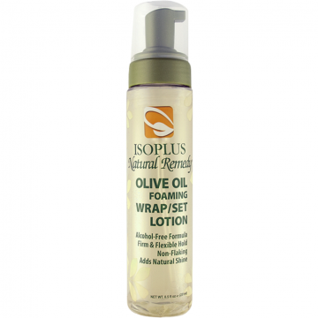 Isoplus Natural Remedy Olive Oil Foaming Wrap / Set Lotion 8.5 oz