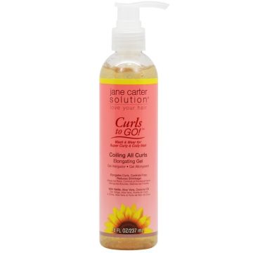 Jane Carter Curls To Go Coiling All Curls Elongating Gel 8 oz