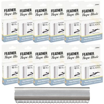 Jatai Feather Nape Blades - 120 Blades #F1-30-300 [10 Blades X 12 Box]