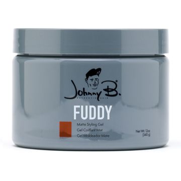 Johnny B. Matte Styling Gel [FUDDY] - Jar 12 oz #2106