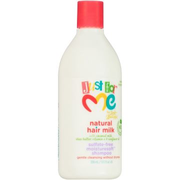 Just For Me Natural Hair Milk Sulfate-Free Moisturesoft Shampoo 13.5 oz