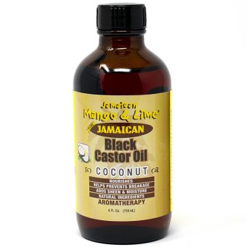 Jamaican Mango & Lime Jamaican Black Castor Oil - Coconut 4 oz