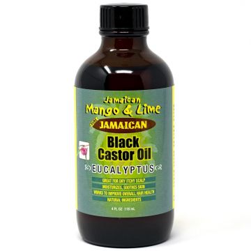 Jamaican Mango & Lime Jamaican Black Castor Oil - Eucalyptus 4 oz