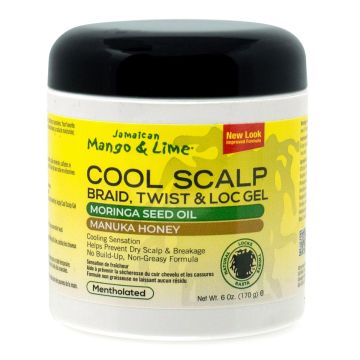 Jamaican Mango & Lime Cool Scalp Braid, Twist & Loc Gel 6 oz