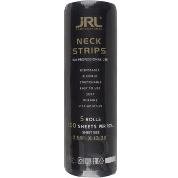 JRL Neck Strips White - 500 Strips #JRL-LP23014