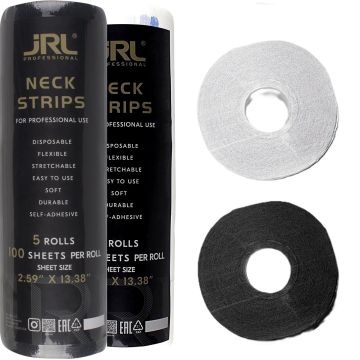 JRL Neck Strips - 500 Strips [2 Color Options]