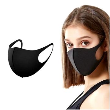 K-Fashion Reusable Washable Fashion Mask with Filter - 5 Colors Available