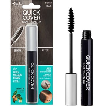 Kiss Colors Quick Cover Gray Hair Touch Up - Brush Type 0.25 oz [6 Color Options]