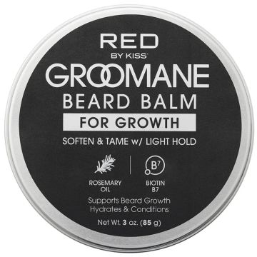 Red by Kiss GROOMANE Beard Balm for Growth 3 oz #GR25