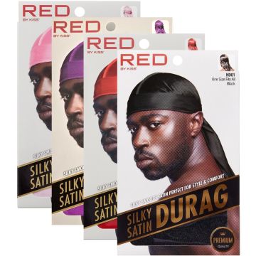 Red by Kiss Silky Satin Durags [8 Color Options]