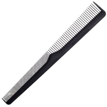 Red by Kiss Professional Carbon Fiber Barber Comb Black #HM13