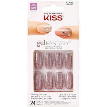 Kiss Gel Fantasy Ready-To-Wear Gel 24 Nails #KGN52