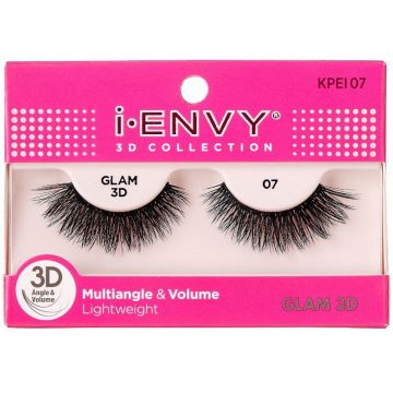 Kiss i-ENVY 3D Collection Multiangle & Volume Eyelashes 1 Pair Pack - GLAM 3D #KPEI07