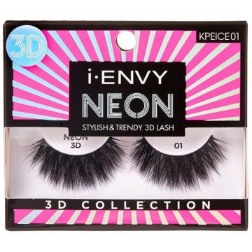 Kiss i-ENVY NEON Stylish & Trendy 3D Eyelashes #KPEICE01