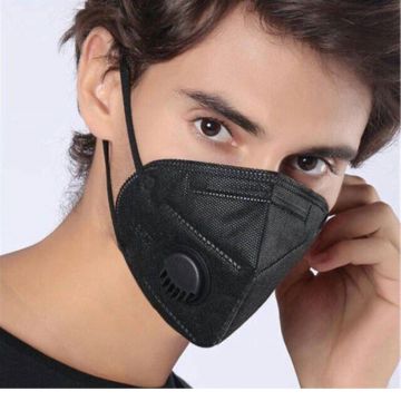 KN95 Face Mask Black - 1 Pack