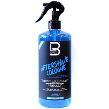 L3VEL3 After Shave Spray Cologne with Trigger - Aqua 25.36 oz