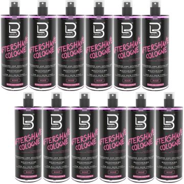 L3VEL3 After Shave Spray Cologne - Rose 13.5 oz [12 Pack]