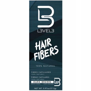L3VEL3 Hair Fibers - Dark Brown 0.97 oz