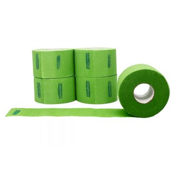 L3VEL3 Neck Strip Rolls Lime - 500 Strips #R029G