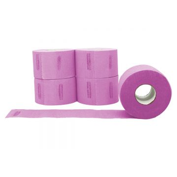 L3VEL3 Neck Strip Rolls Pink - 500 Strips #R029P