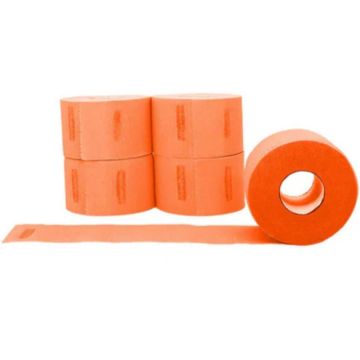L3VEL3 Neck Strip Rolls Orange - 500 Strips #R029O