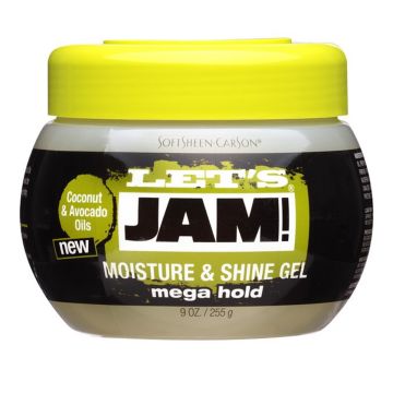 Let's Jam! Moisture & Shine Gel - Mega Hold 9 oz