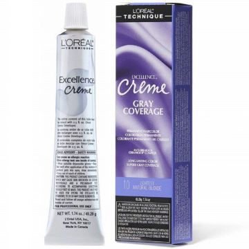 L'Oreal Excellence Creme Gray Coverage Permanent Haircolor 1.74 oz