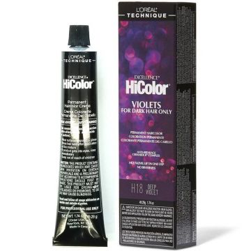 L'Oreal Excellence HiColor - Violets For Dark Hair Only 1.74 oz