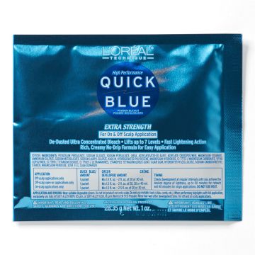 L'Oreal High Performance Quick Blue Powder Bleach 1 oz