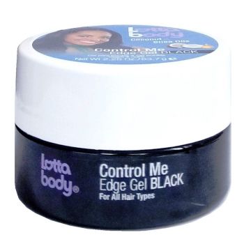 Lottabody Control Me Edge Gel - Black 2.25 oz