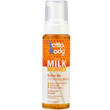 Lottabody Milk & Honey Refine Me Curl Defining Mousse 7 oz