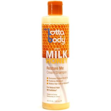 Lottabody Milk & Honey Restore Me Cream Shampoo 10.1 oz