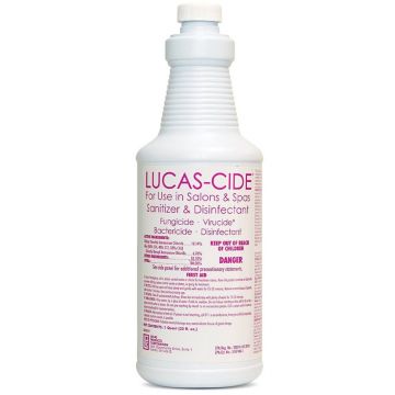 Lucas-Cide Salon & Spa Disinfectant - Pink 32 oz