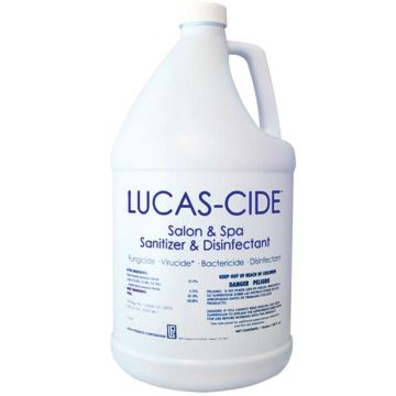 Lucas-Cide Salon & Spa Disinfectant - Blue 1 Gallon