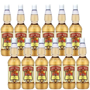 Lucky Tiger Bay Rum Aftershave 16 oz - 12 Pack