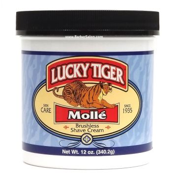 Lucky Tiger Molle Brushless Shave Cream 12 oz