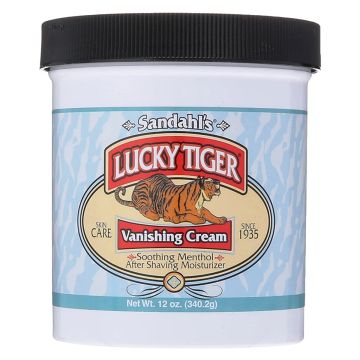 Lucky Tiger Menthol Mint Vanishing Cream 12 oz